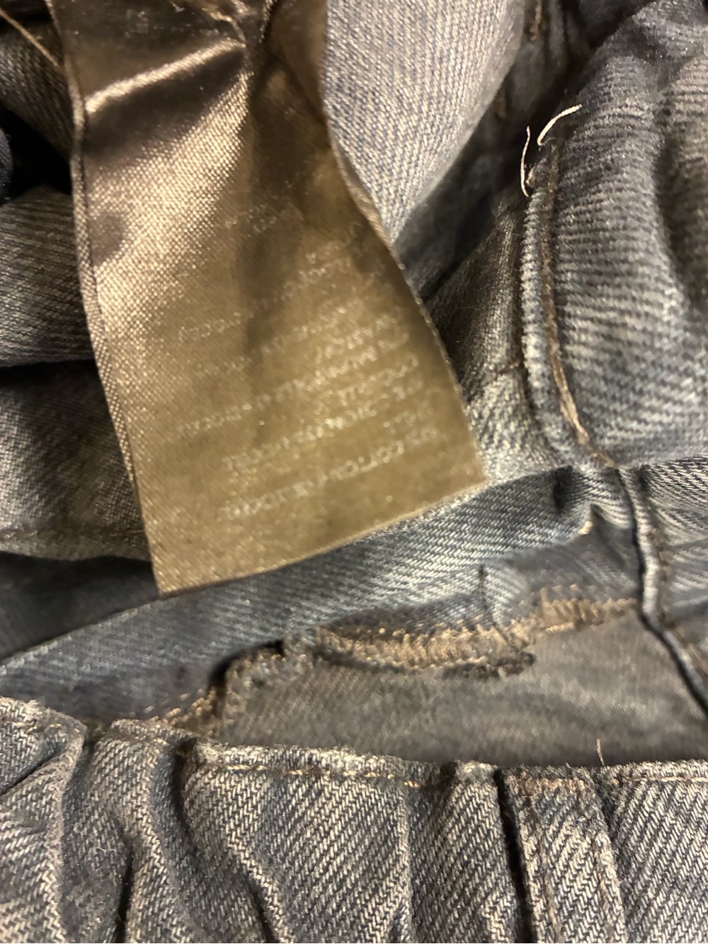 We The Free Dark Navy Wide Leg Cargo Pants - Picture 9 of 11